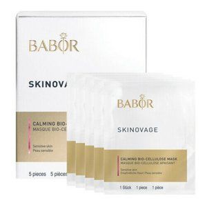 Babor SKINOVAGE Calming Bio-Cellulose Mask 5pcs/PK NIB - SEALED